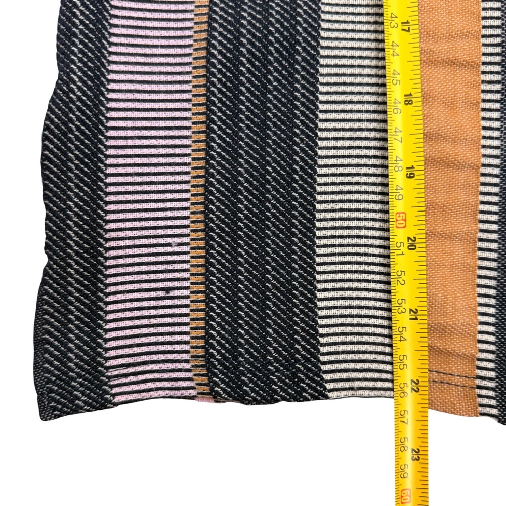 Dolan Left Coast Collection Womens Small‎ Striped Bell Sleeve Boat Neck Top Navy - Picture 6 of 9